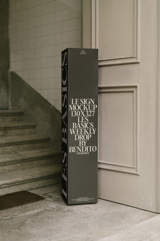 Le Sign LB25W07 Mockup preview 4