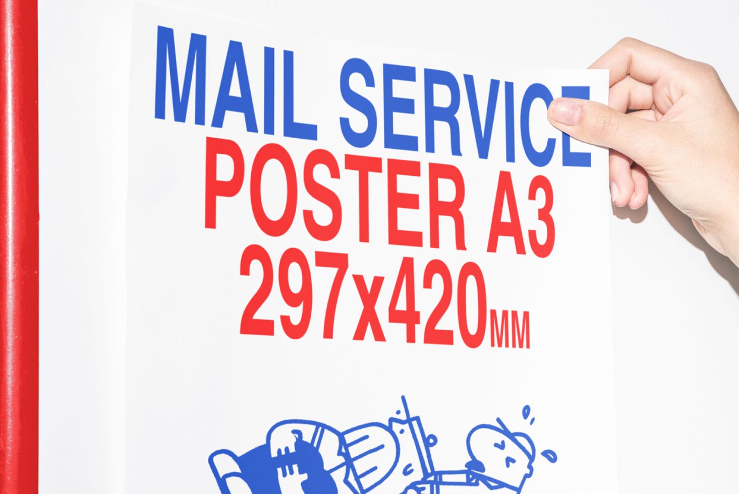 Poster M&B01 Mockup preview 2