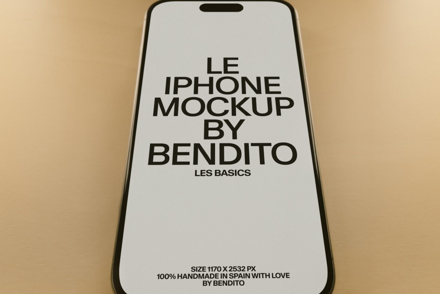 Le iPhone LB26W3802 Mockup preview 2