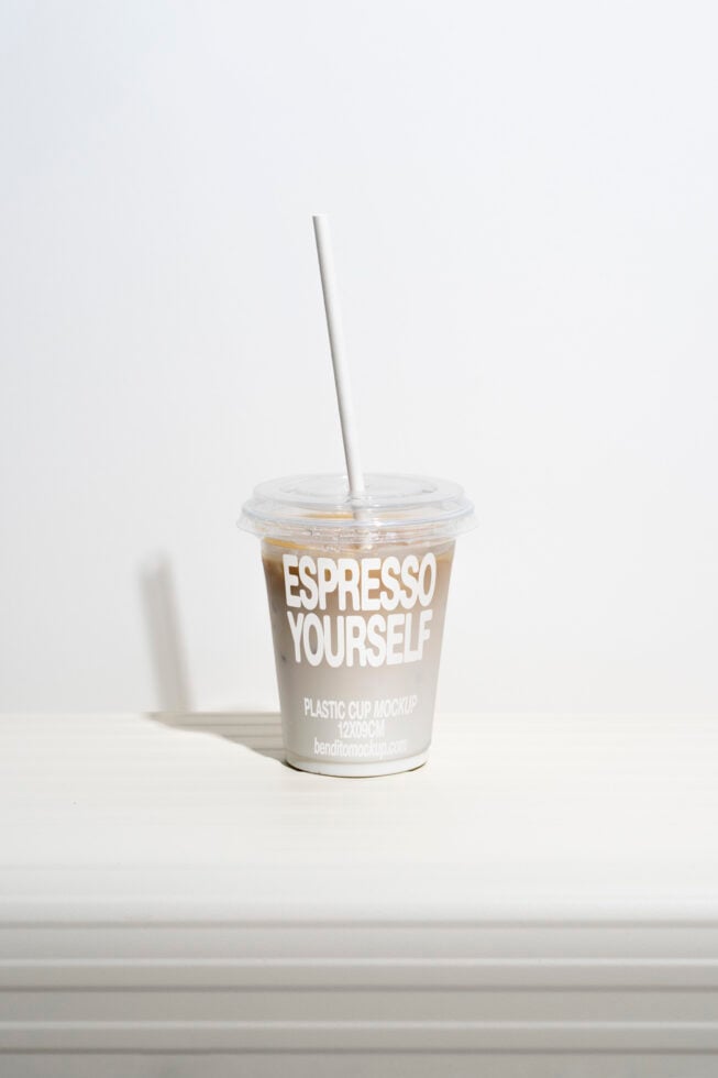 Plastic Cup EY Mockup