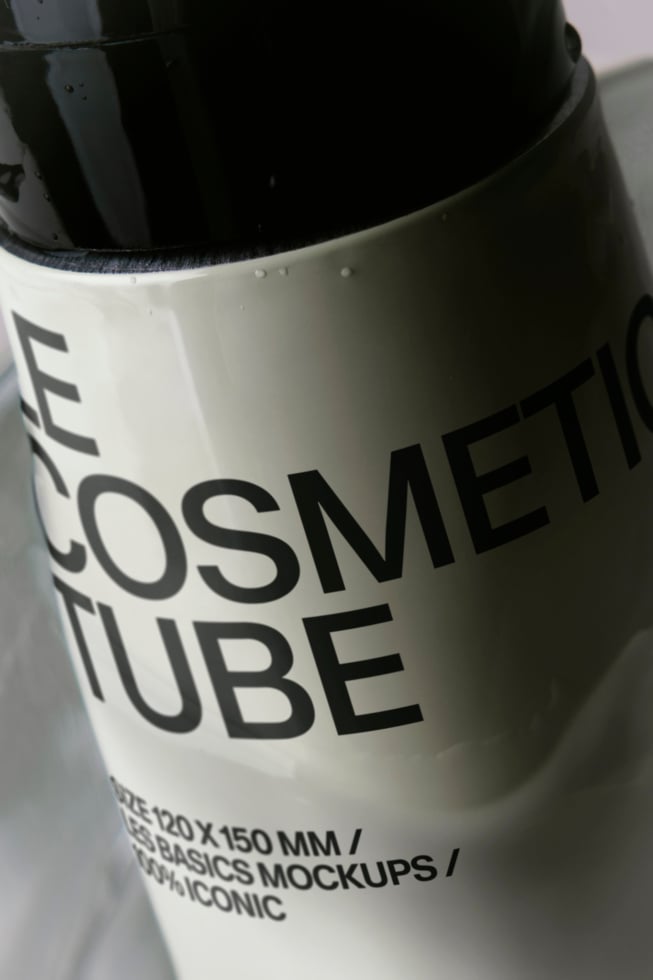 Le Cosmetic Tube LB26W40 Mockup