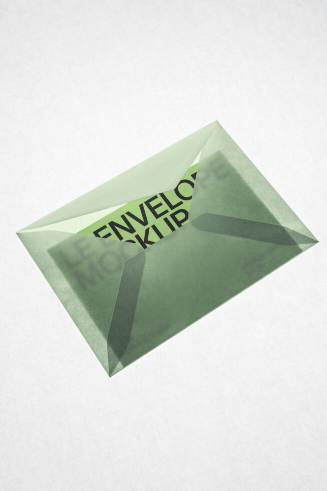 Le Envelope LB26W34 Mockup preview 4