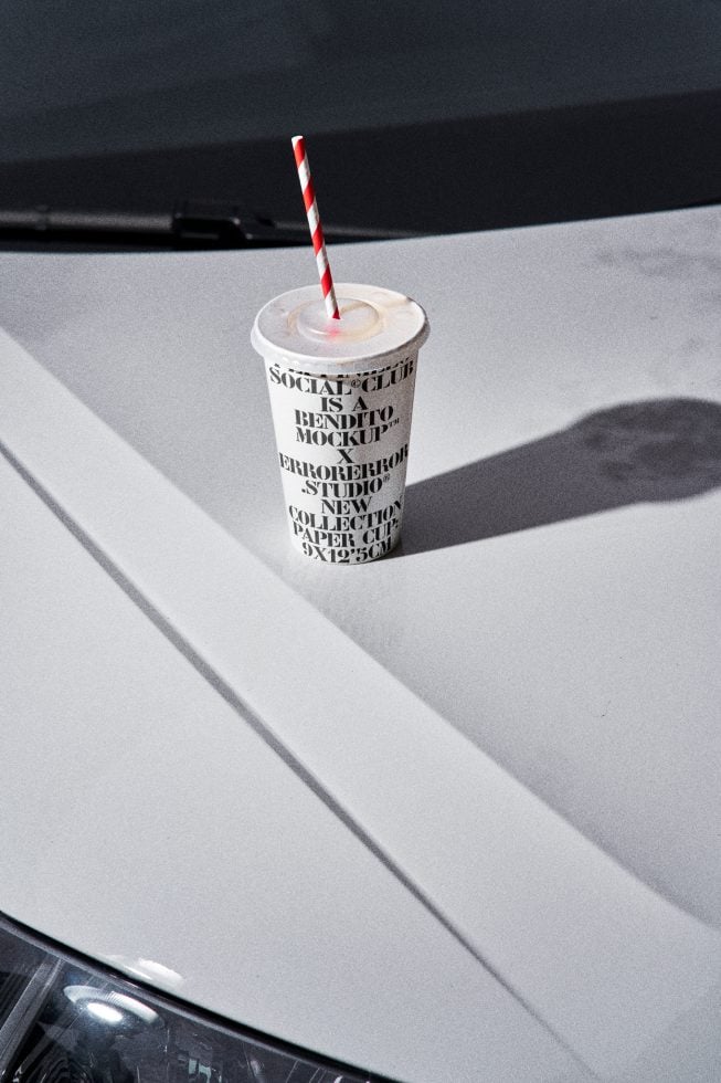 Disposable Paper Cup PSCv101 Mockup