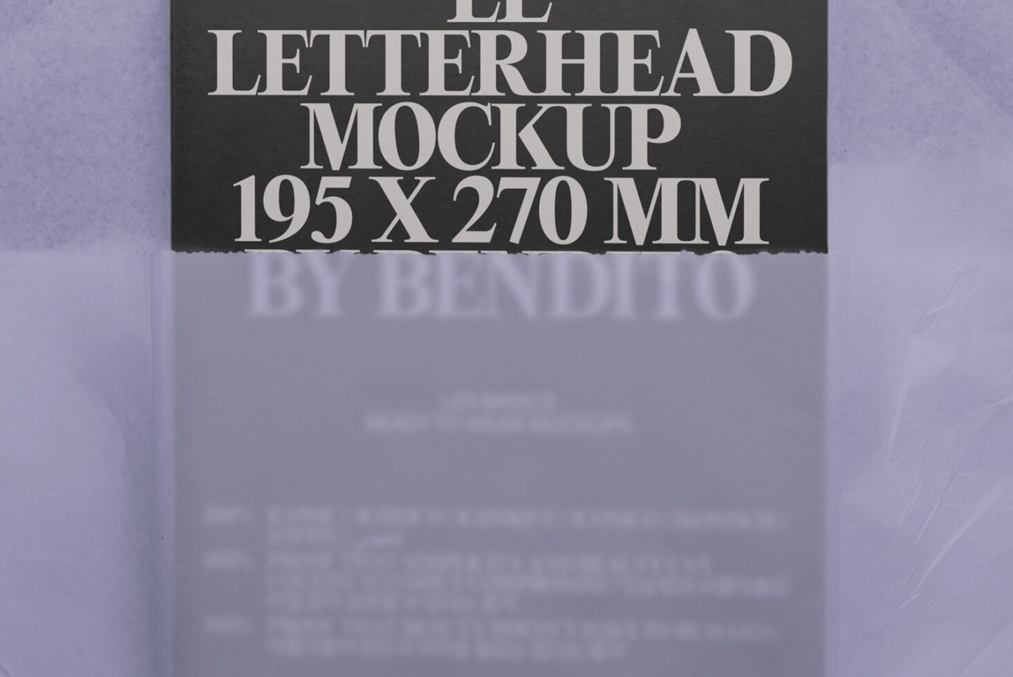 Le Letterhead LB26W23 Mockup preview 2