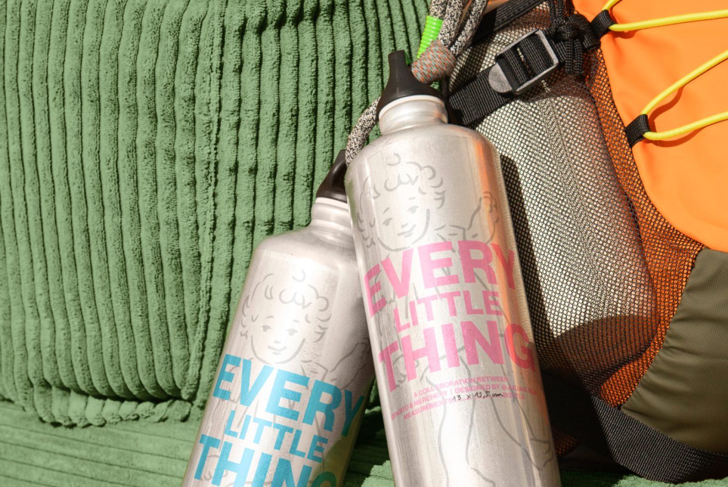 Aluminium Bottle ELT02 Mockup preview 2
