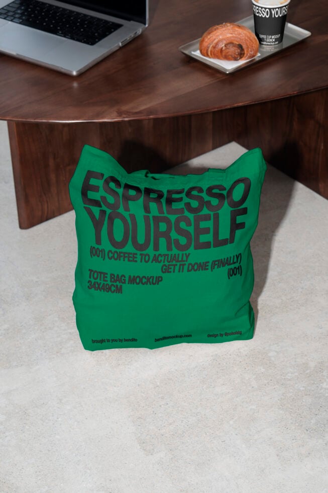 Tote Bag EY Mockup preview 4