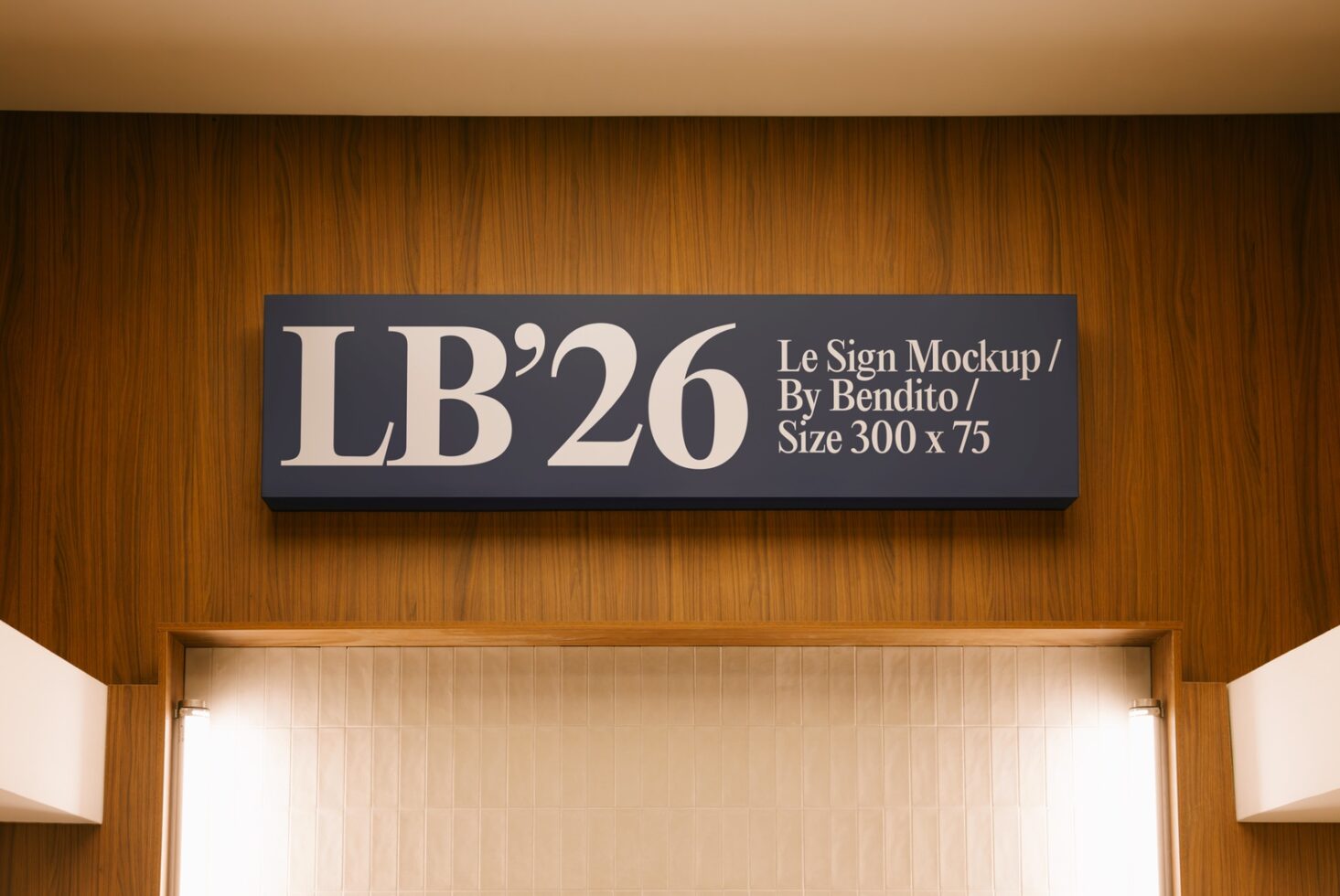 Le Sign LB26W25 Mockup preview 2