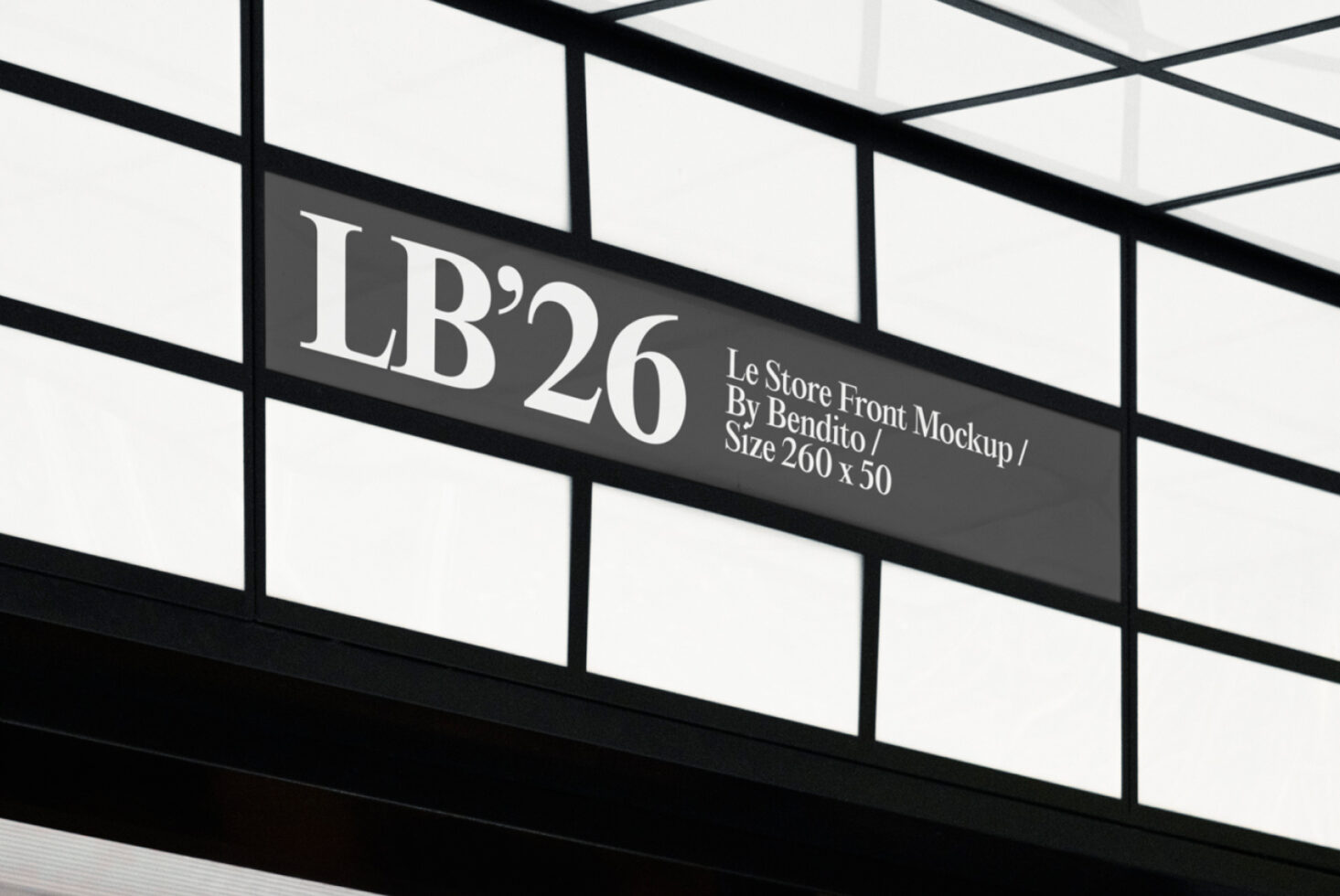 Le Store Front LB26W0802 Mockup preview 2