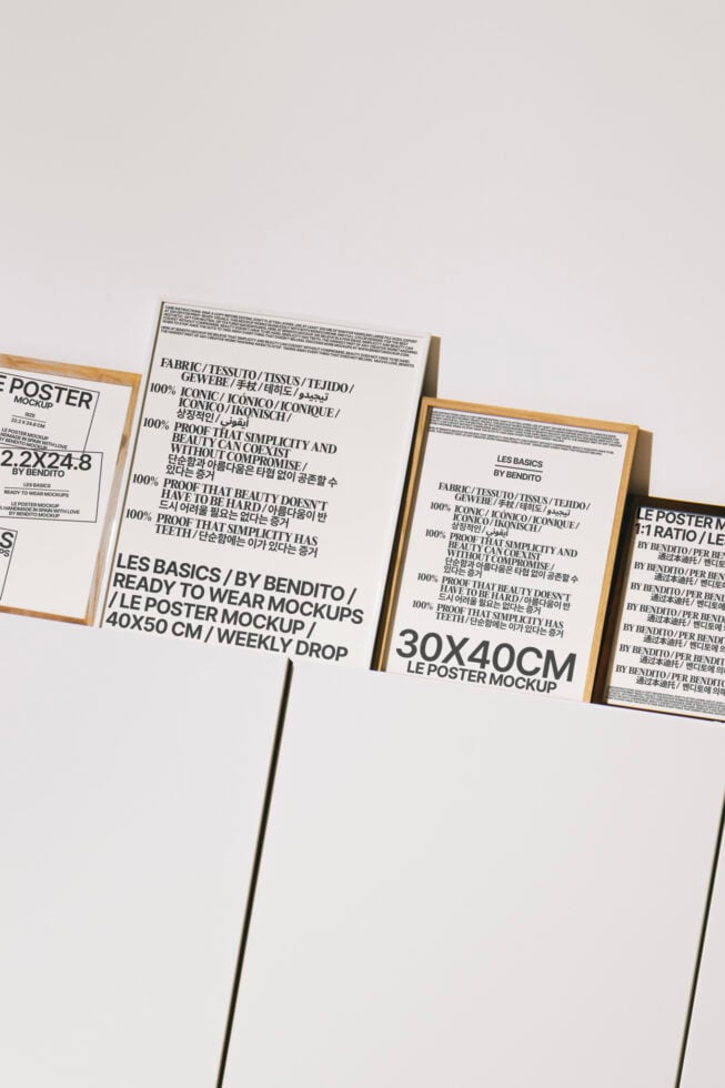 Le Poster LB25W0503 Mockup