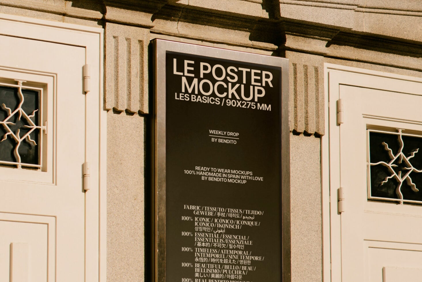 Le Poster LB25W0302 Mockup preview 2