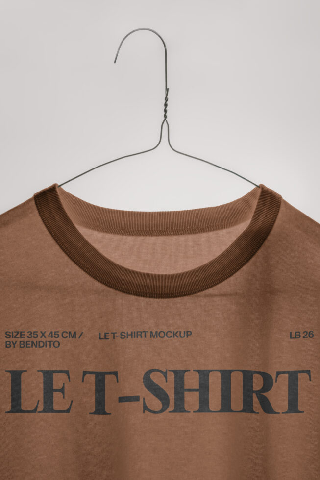 Le T-Shirt LB26W03 Mockup preview 4