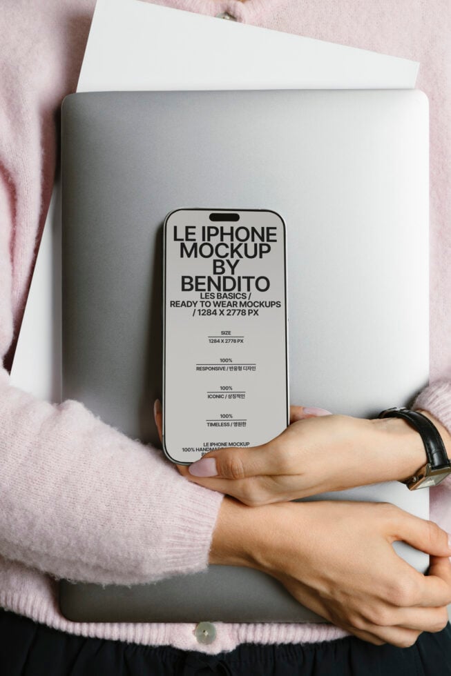 Le iPhone LB25W35 Mockup
