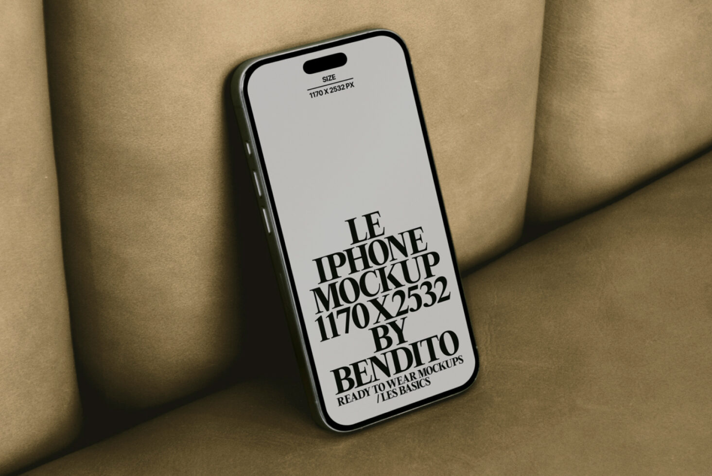 Le iPhone LB25W09 Mockup preview 2
