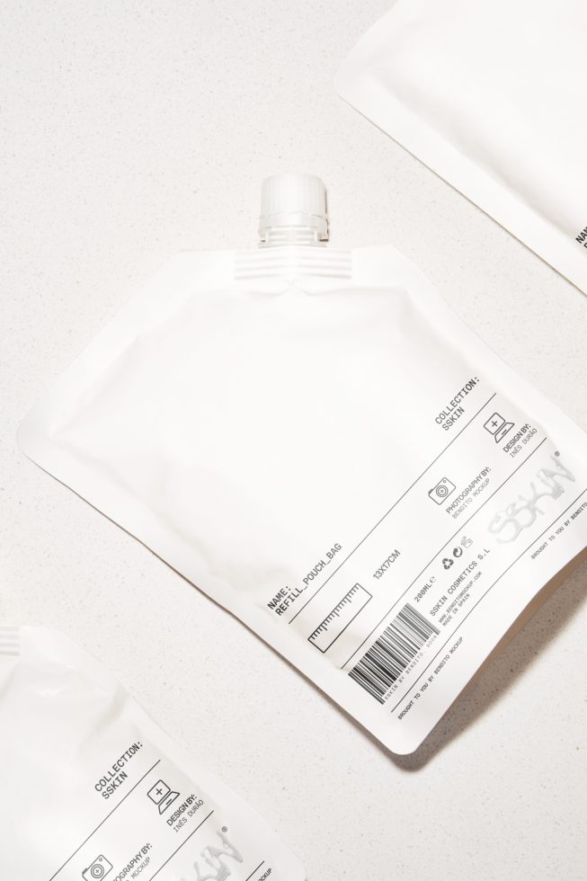 Refill Pouch Bag SS02 Mockup