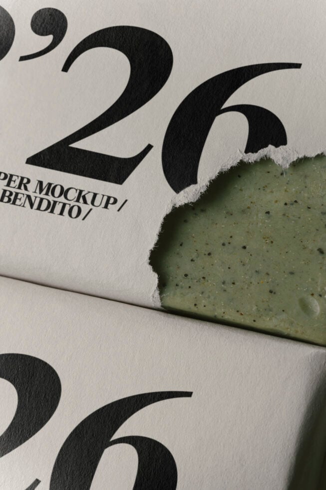 Le Wrapping Paper LB26W35 Mockup