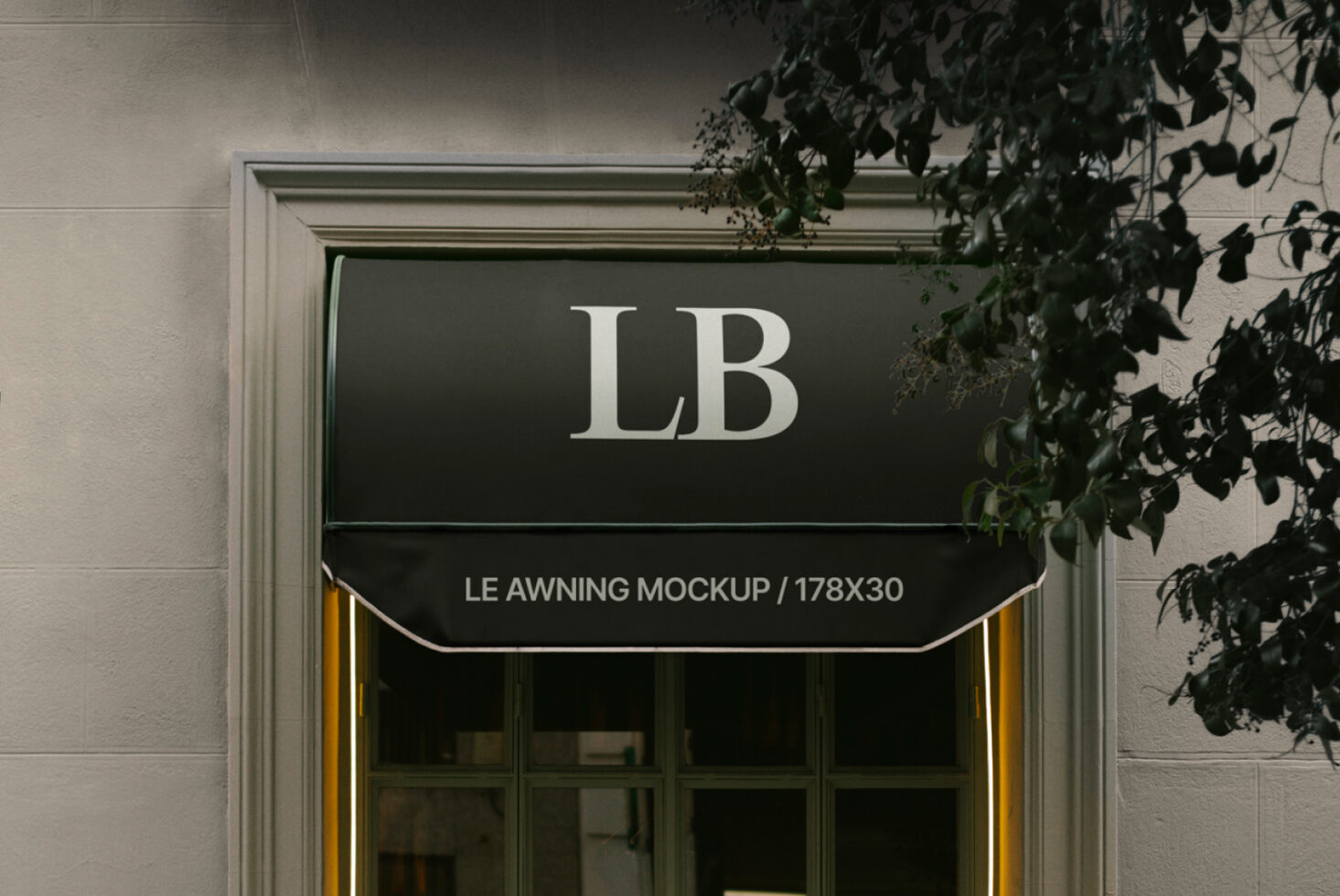 Le Store Front LB25W17 Mockup preview 2