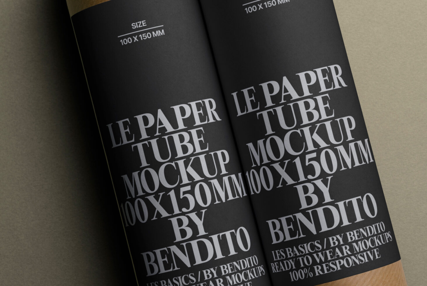 Le Paper Tube LB25W32 Mockup preview 2