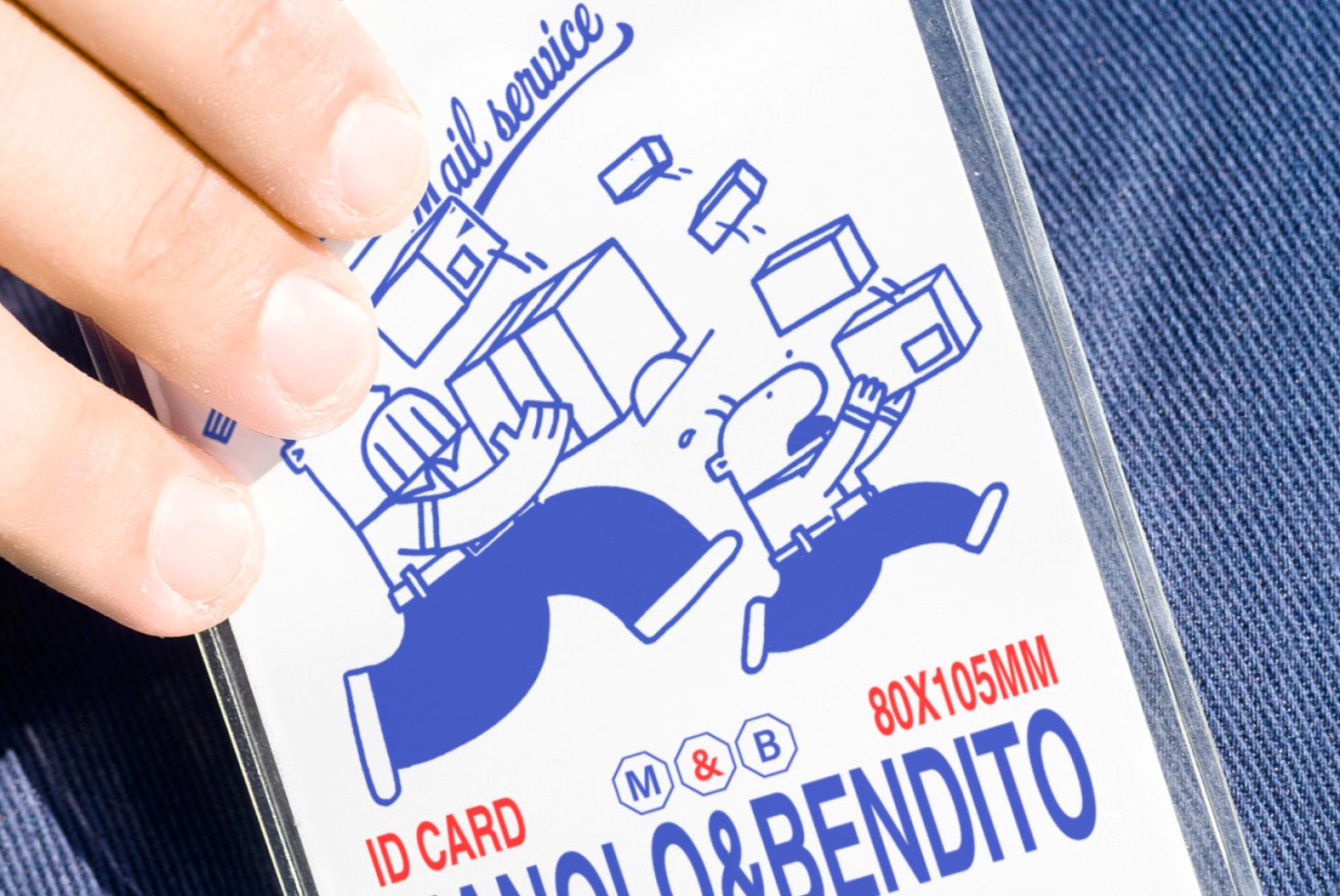 ID Card M&B Mockup preview 2