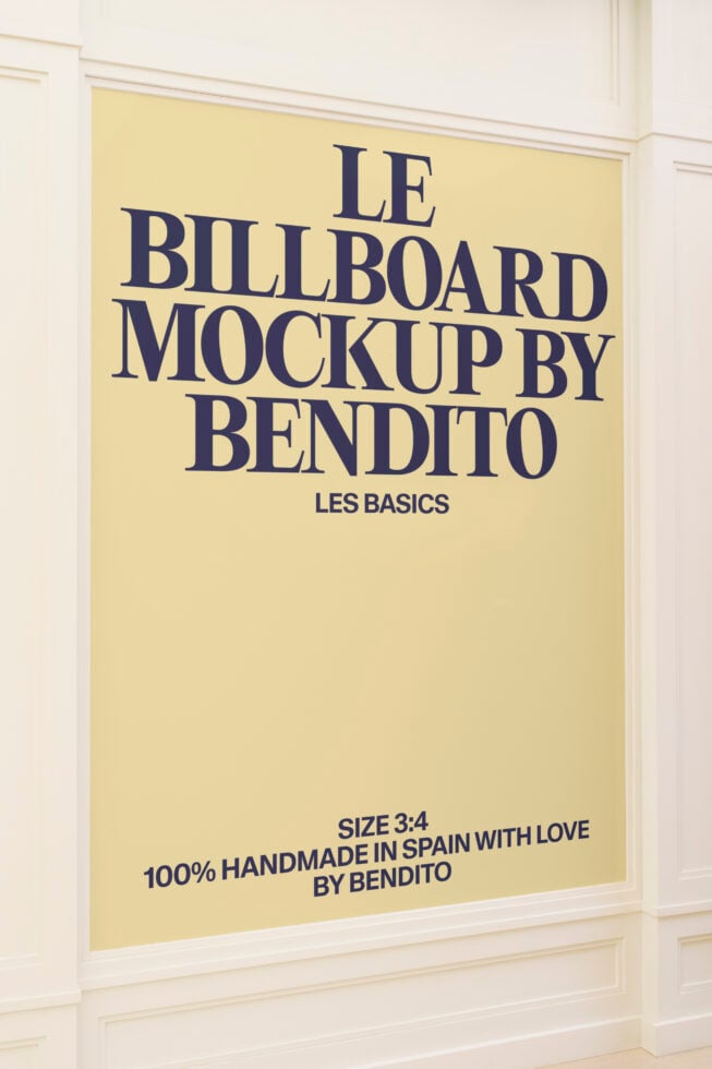 Le Billboard LB26W1402 Mockup