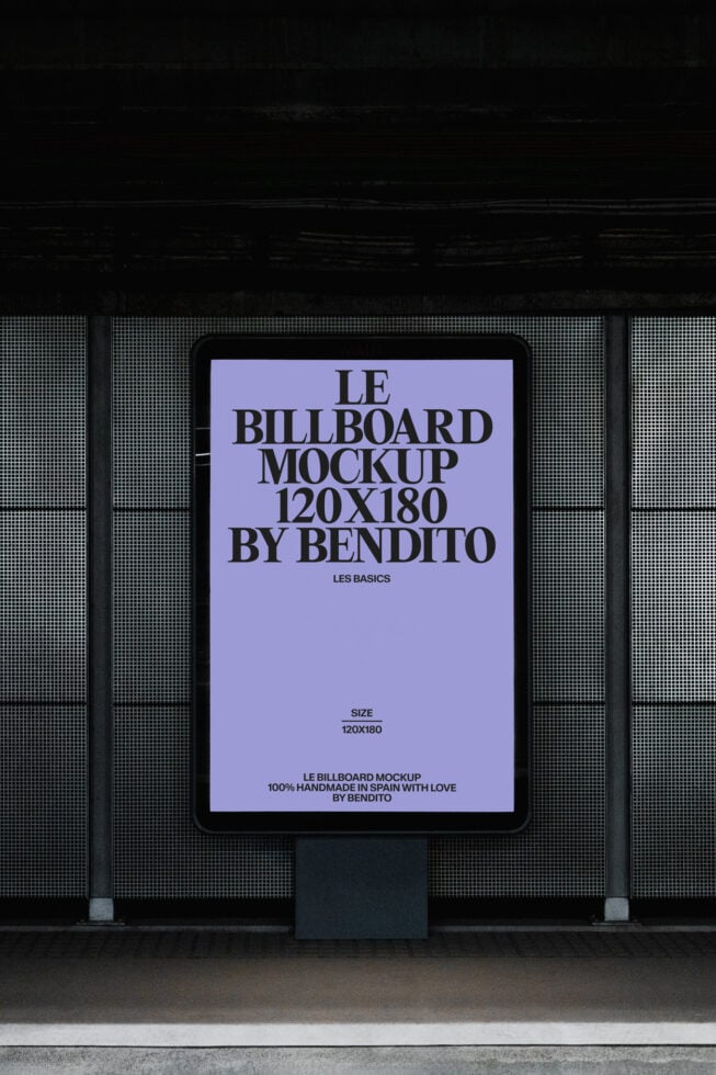Le Billboard LB26W1501 Mockup preview 4