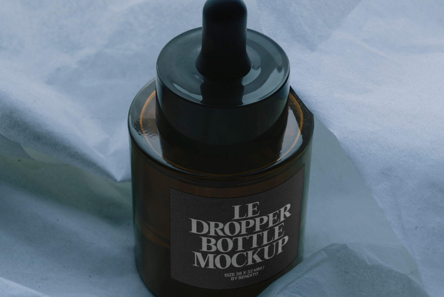 Le Dropper Bottle LB25W35 Mockup preview 2