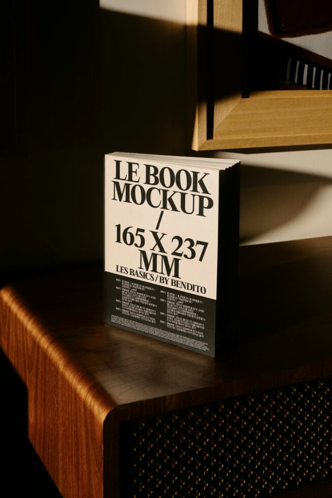 Le Book LB25W09 Mockup