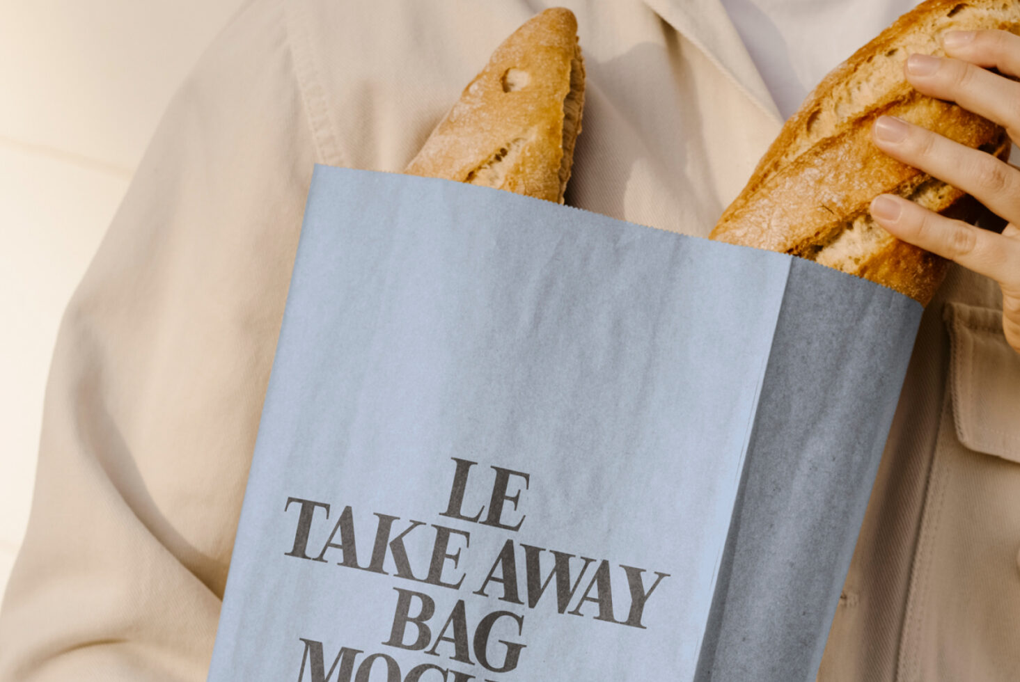 Le Take Away Bag LB25W15 Mockup preview 2