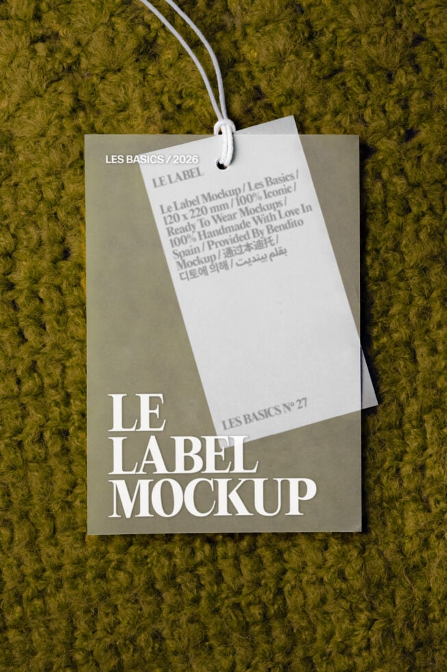 Le Label LB26W27 Mockup