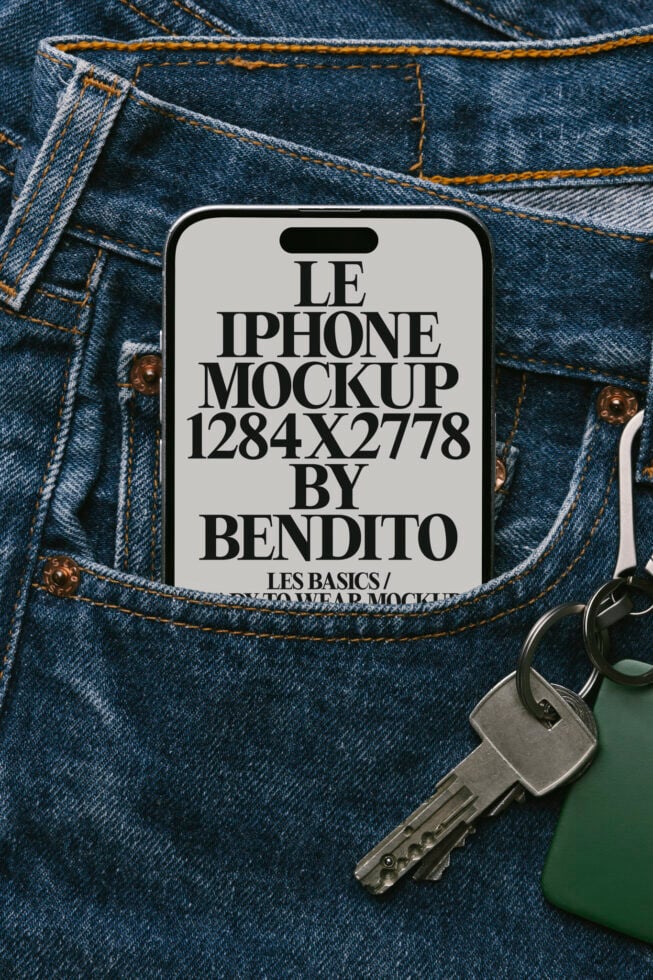 Le iPhone LB25W32 Mockup