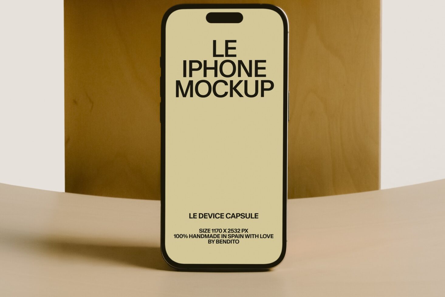 Le iPhone LB26W3805 Mockup preview 2