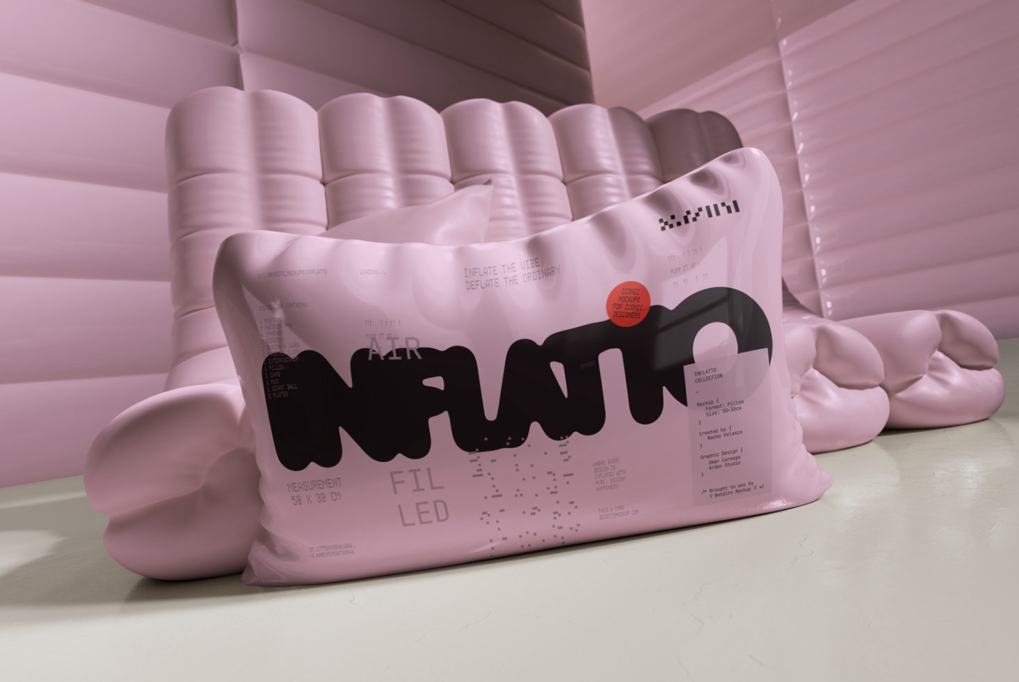 Pillow IN Mockup preview 2