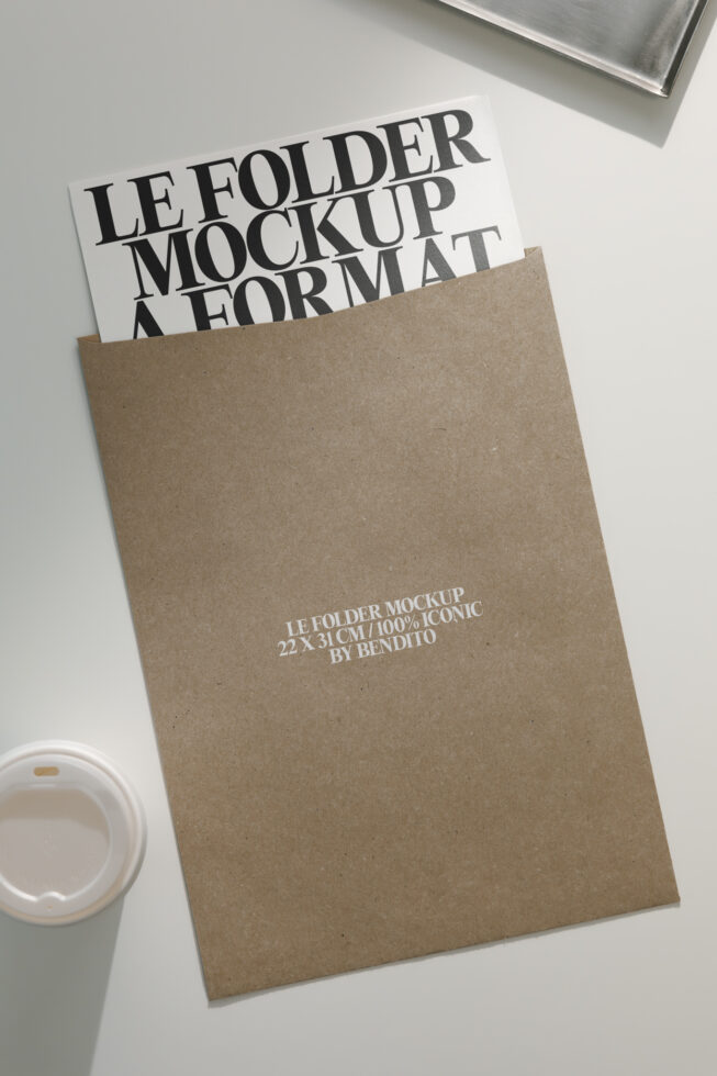 Le Folder LB26W07 Mockup