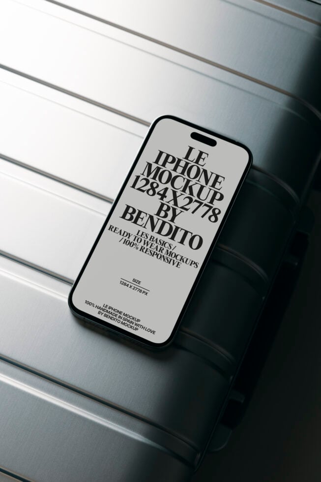 Le iPhone LB25W36 Mockup