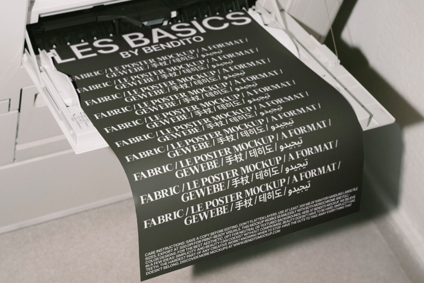 Le Poster LB25W1101 Mockup preview 2