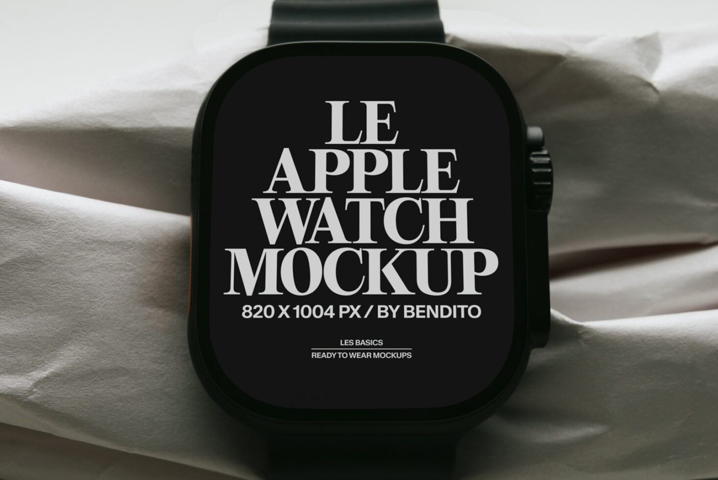 Le Apple Watch LB26W25 Mockup preview 2