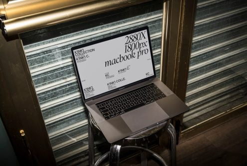 Macbook Pro K06 Mockup