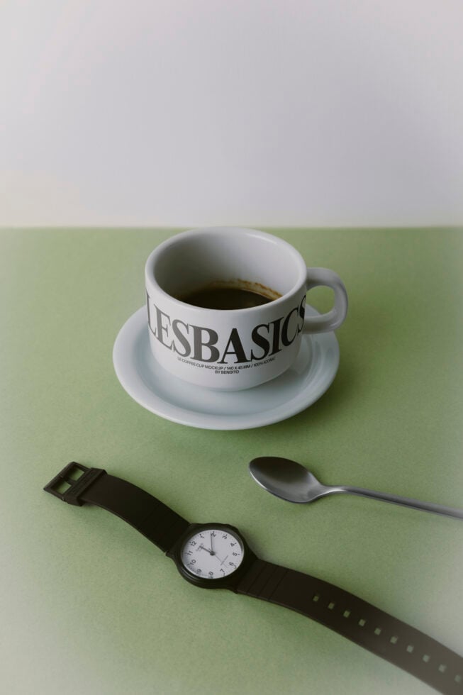 Le Coffee Cup LB26W39 Mockup