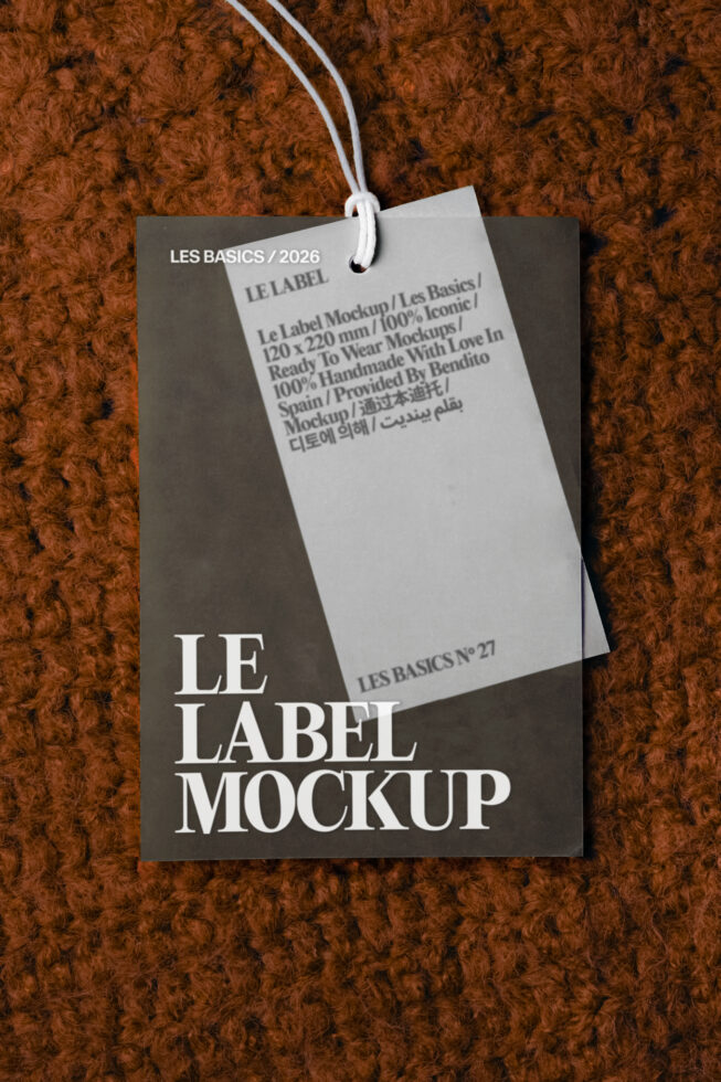 Le Label LB26W27 Mockup preview 4