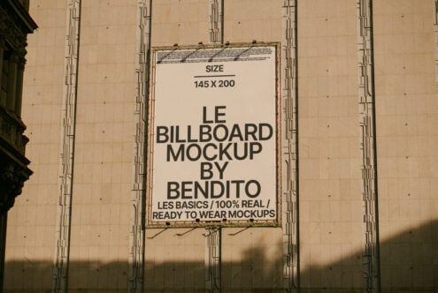 Le Billboard LB25W0301 Mockup