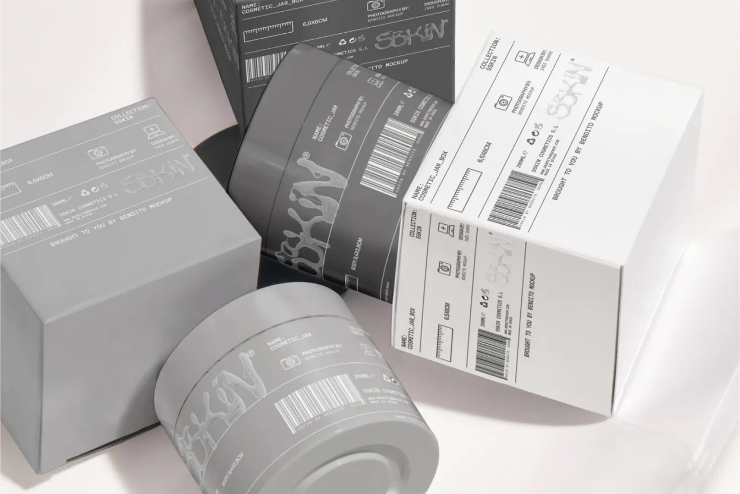 Cosmetic Jar SS08 Mockup preview 2