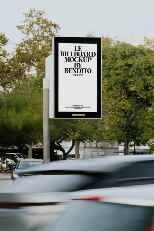 Le Billboard LB26W13 Mockup