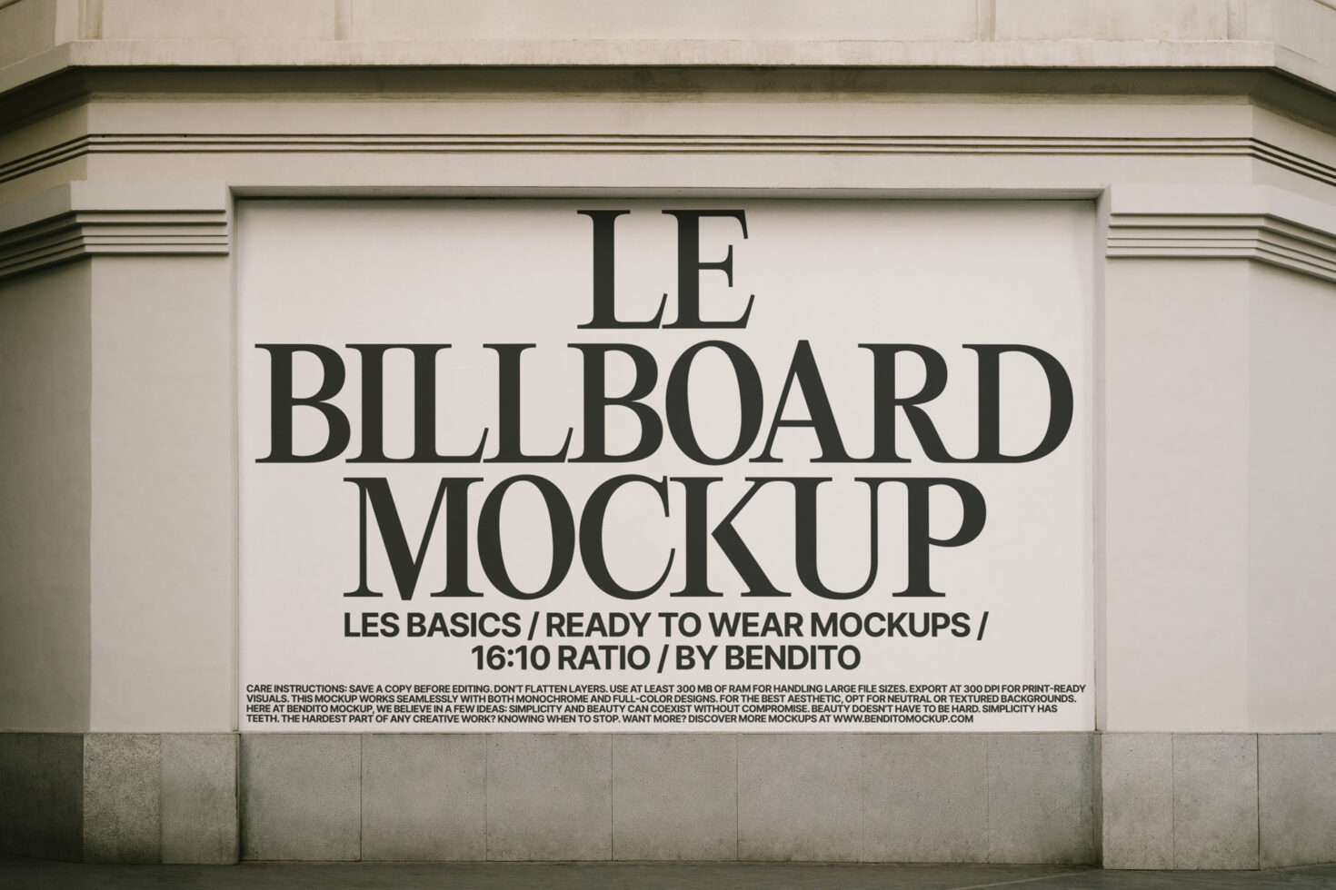Le Billboard LB25W0602 Mockup preview 3