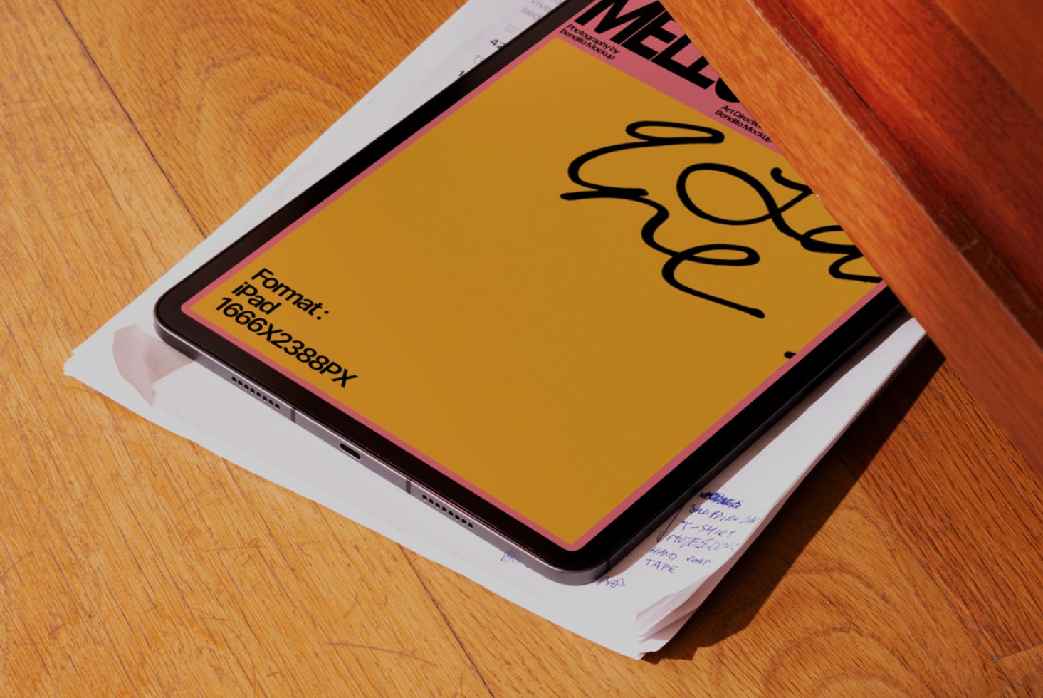 Ipad MT01 Mockup preview 2