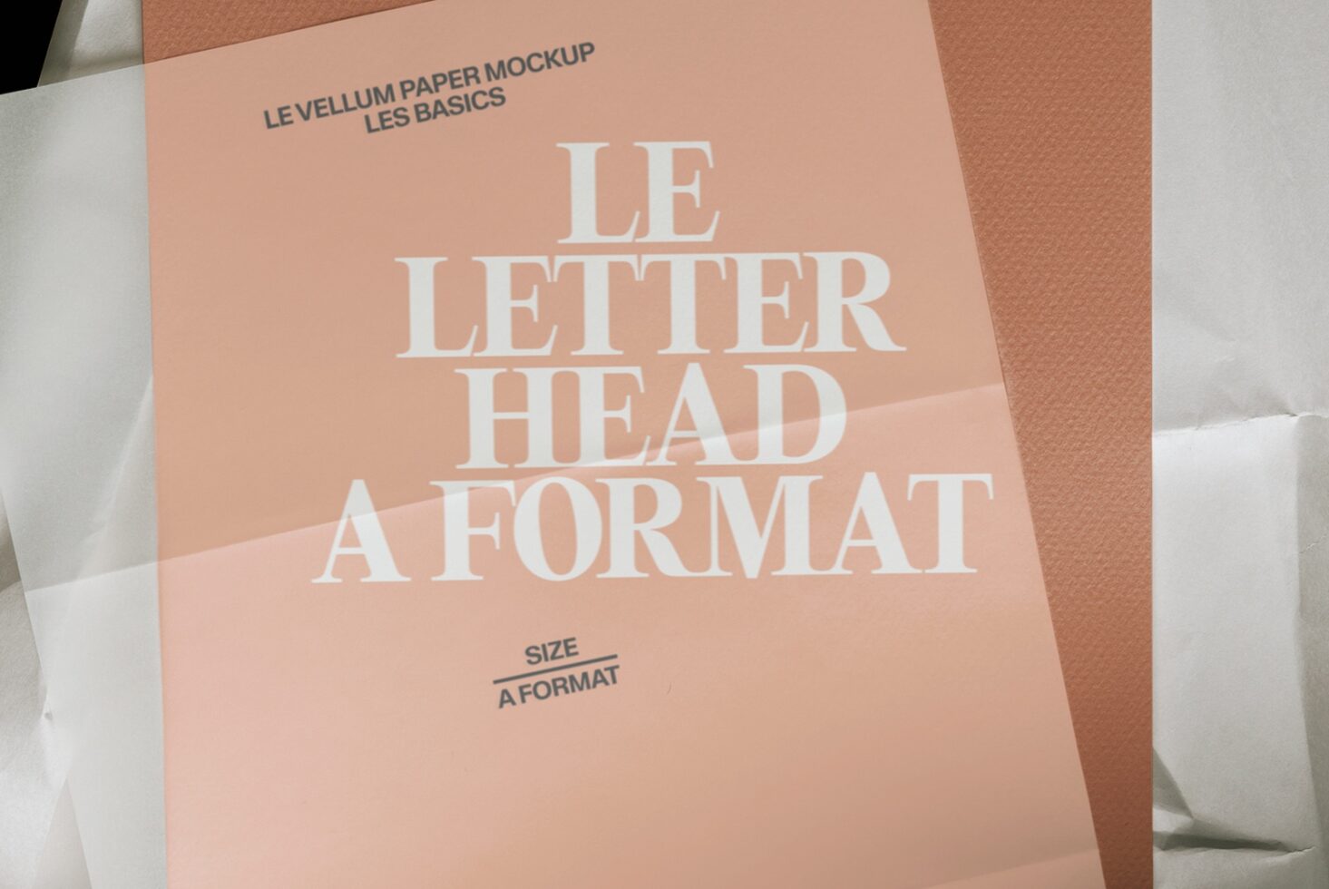 Le Letterhead LB26W26 Mockup preview 2
