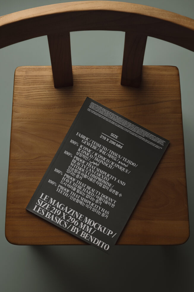 Le Magazine LB25W37 Mockup preview 4