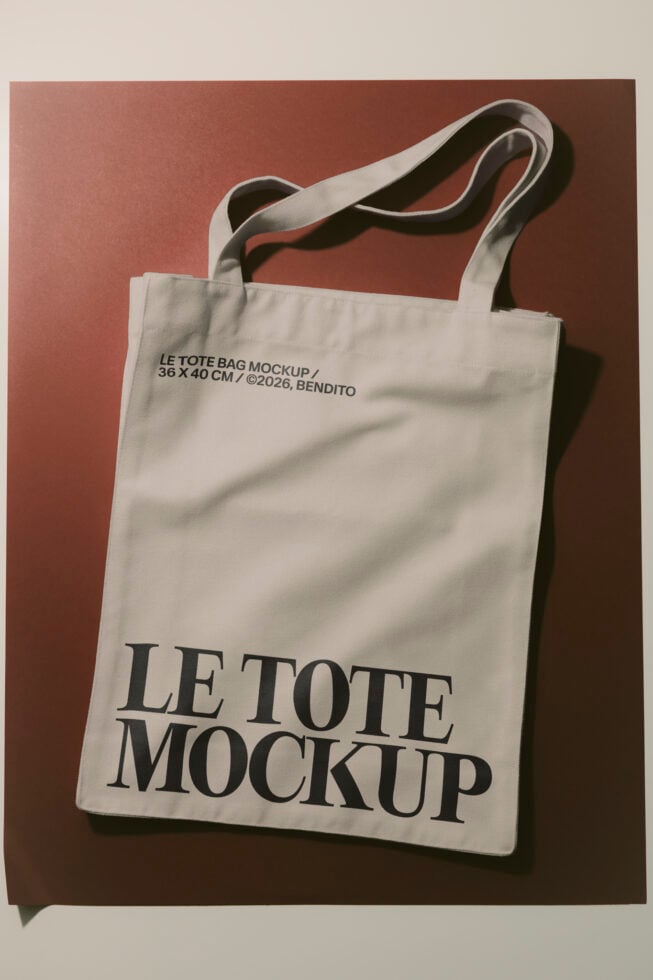 Le Tote Bag LB26W39 Mockup