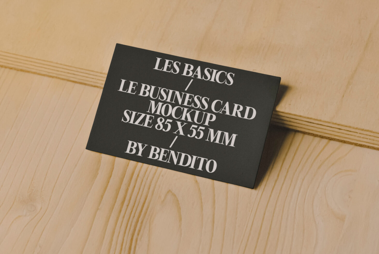 Le Business Card LB25W09 Mockup preview 2