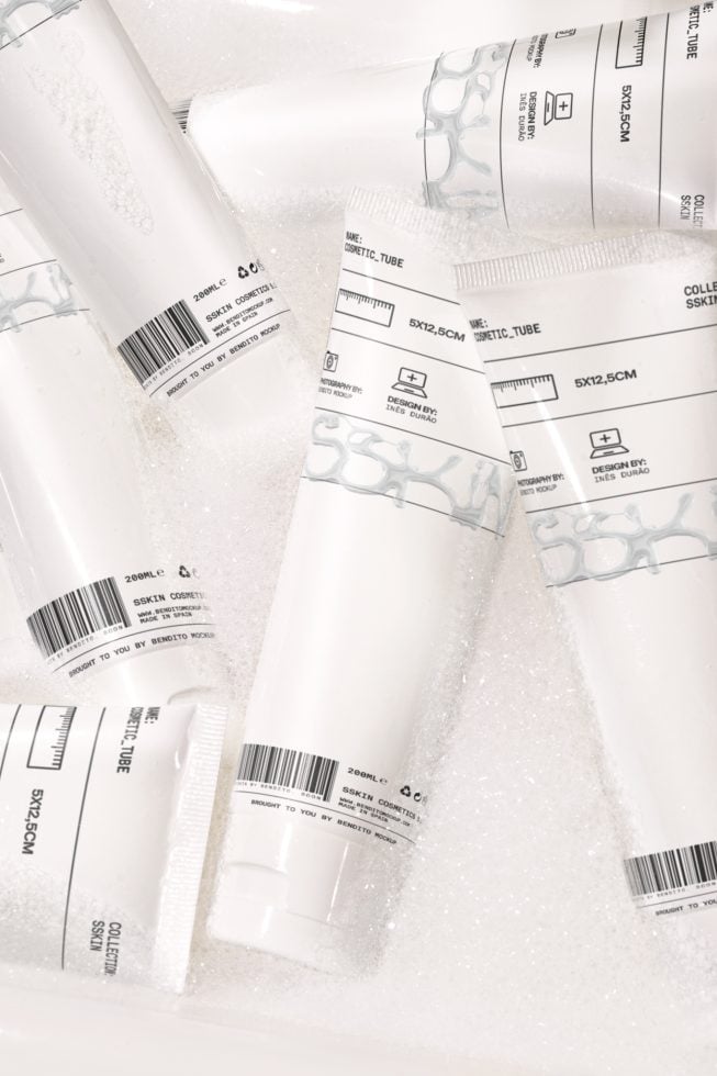 Cosmetic Tube SS09 Mockup