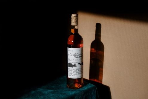 Wine Bottle MS02 Mockup