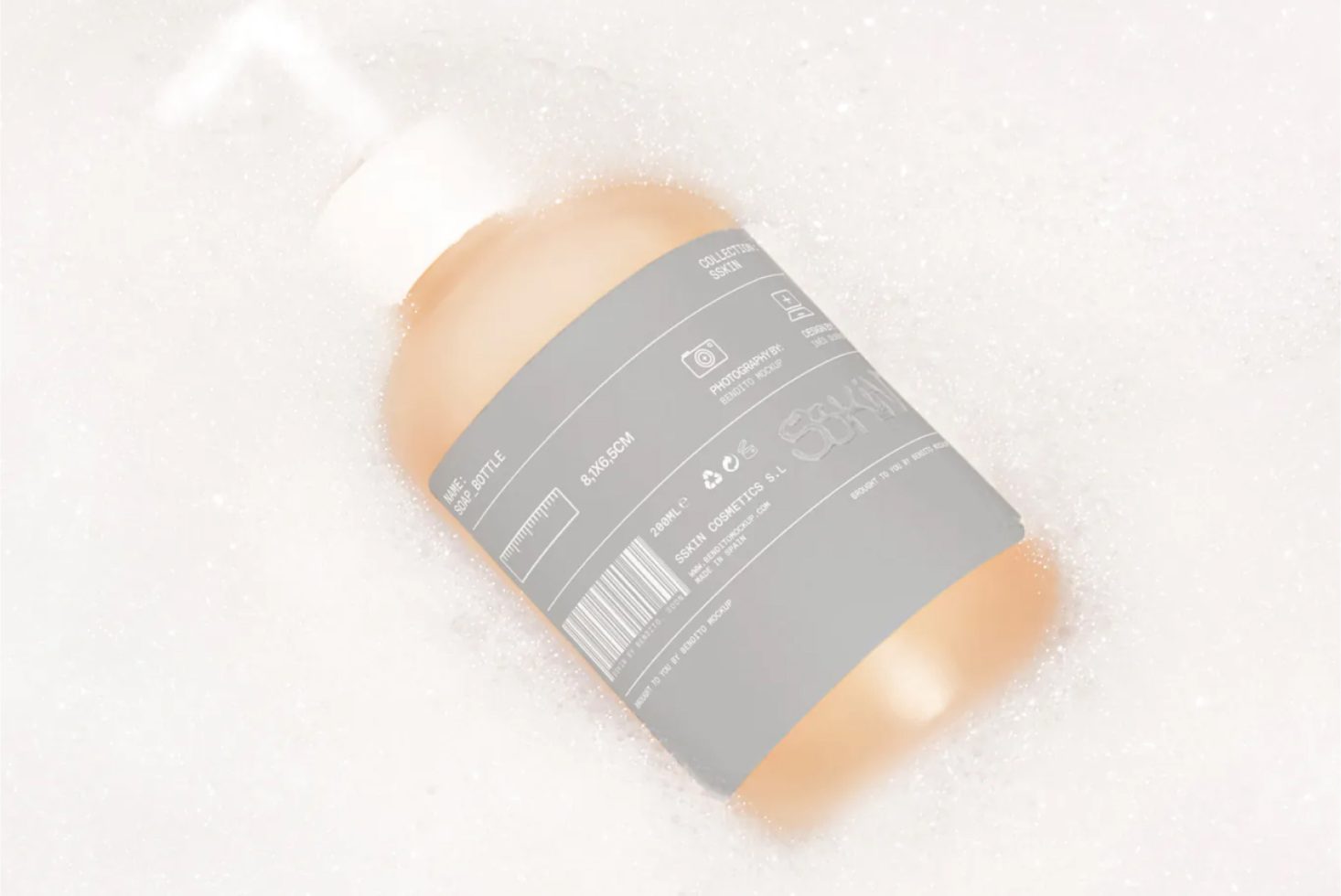 Soap Bottle SS03 Mockup preview 2